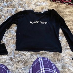 Baby girl crop top